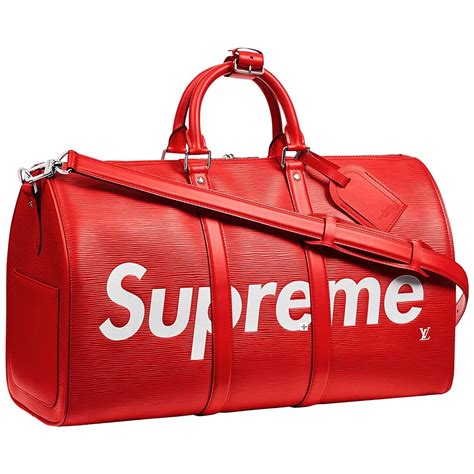 louis vuitton supreme 2017 duffle bag|supreme louis vuitton wallet stockx.